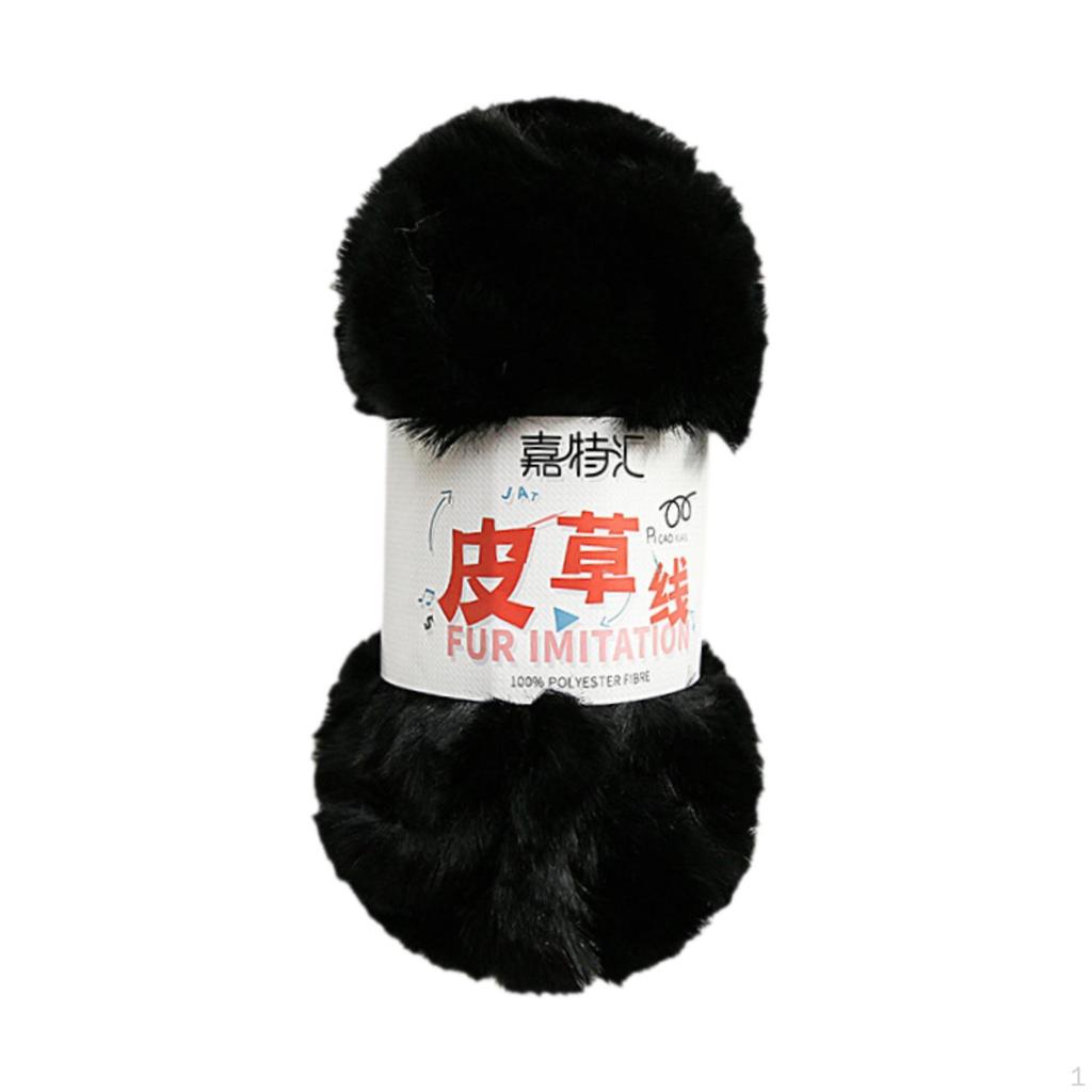 Толстая пряжа искусственный мех креативные аксессуары утолщенный 10 м длинный супер мягкий вязальный канат