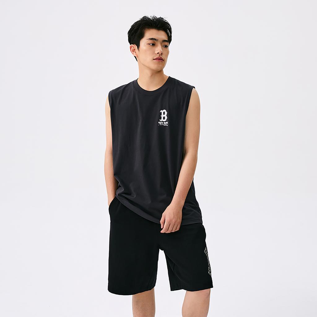 Новая майка MLB Boston Red Sox Basic Collection SS25 Унисекс Угольно-серый 3ATOB0253-43CGS