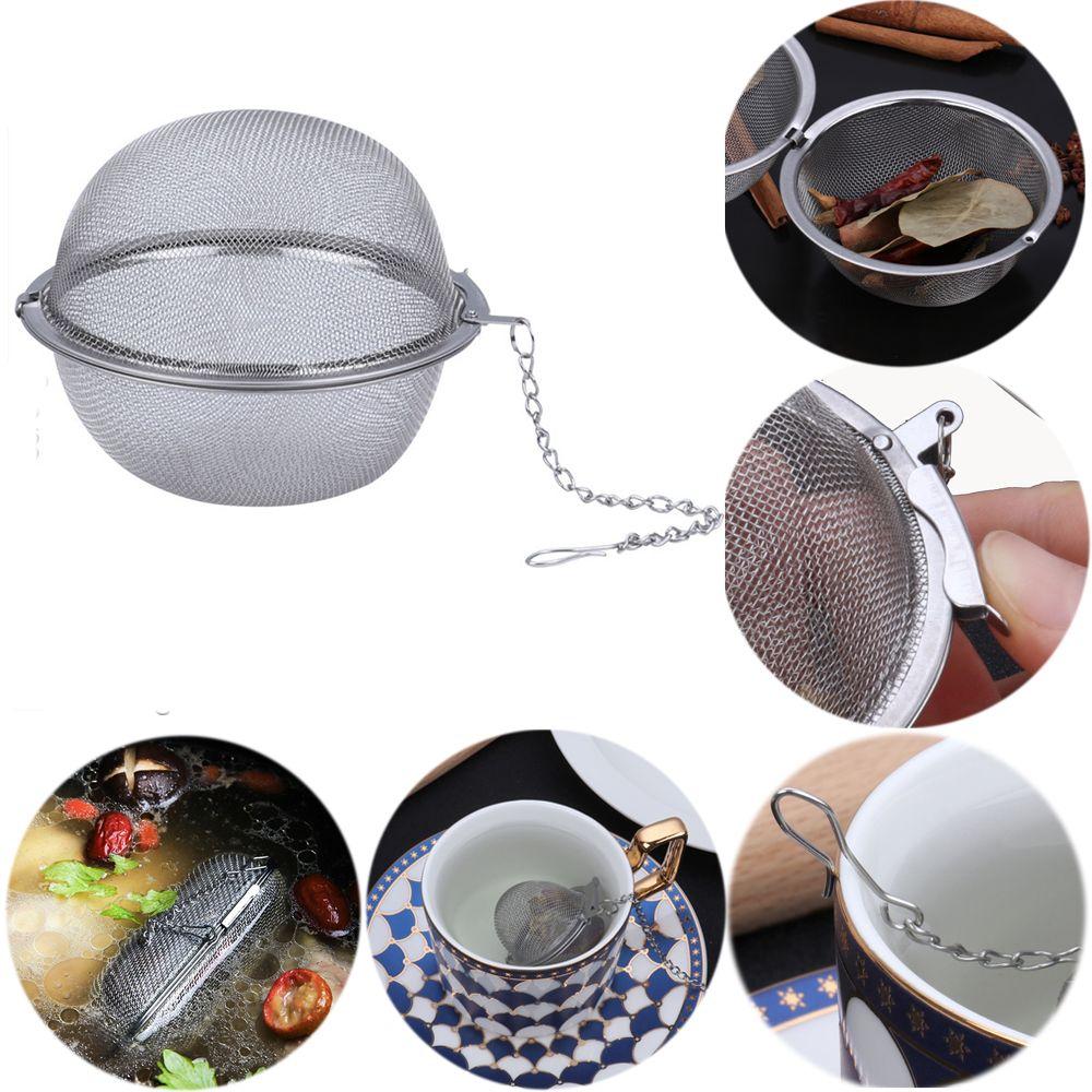 Повторно используйте сетку с креплением для приправ, дуршлагов, фильтра для специй, шариков для заваривания чая, ситечка