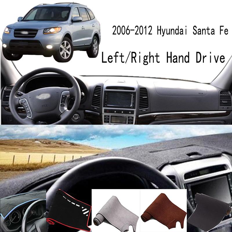 Для Hyundai Santa Fe 2006-2012 Аксессуары для салона Противоскользящий коврик на панель приборов Коврик на панель приборов Чехол на панель приборов Коврик на приборную панель