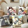 Аниме S-Sekaiichi Hatsukoi Наволочка Декоративная для Дивана Домашняя Двусторонняя Печать Короткий Плюш Подушка Чехол Подарок на Праздник