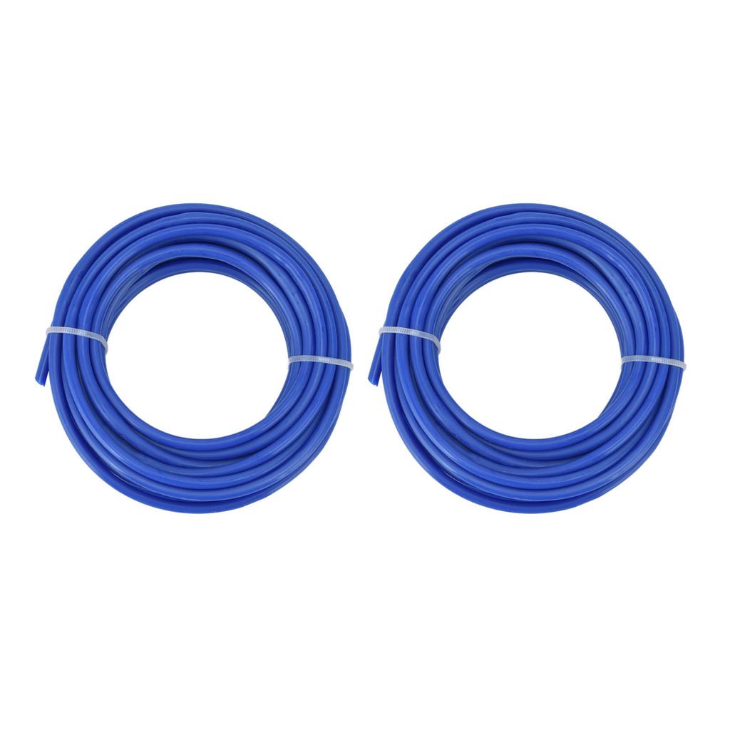 2PCS 4mm String Trimmer Line Nylon Round Trimmer Line Blue Lawn Mower Accessories for Husqvarna 5m