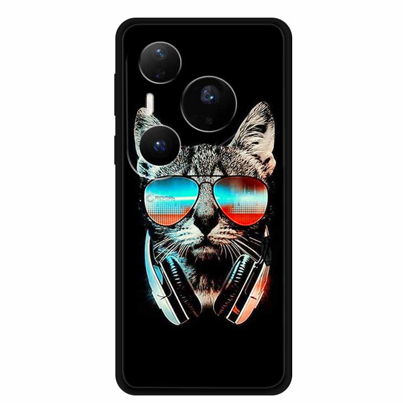 Чехол для телефона Huawei Pura 80 Pro+ Чехлы для Huawei Pura 80 Pro Крутой Силиконовый Мягкий ТПУ Чехол Ударопрочный Противоударный Чехол