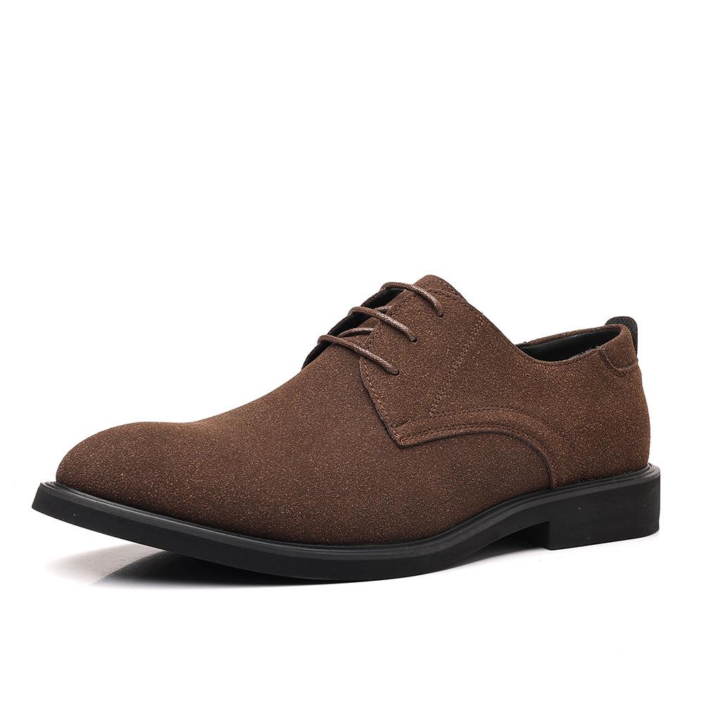 Strictly selected men's breathable soft-soled soft leather British men's casual shoes
