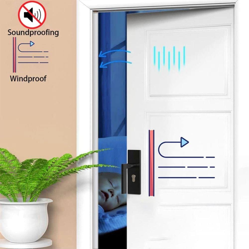 D-образная уплотнительная прокладка для дверей, черная уплотнительная лента для дверей, звукоизоляционные двери и окна