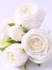 6 головок/связка искусственных цветов увлажняющая роза настоящий прикосновение свадебный букет роз свадебный цветочный праздничный стол домашний декор букет