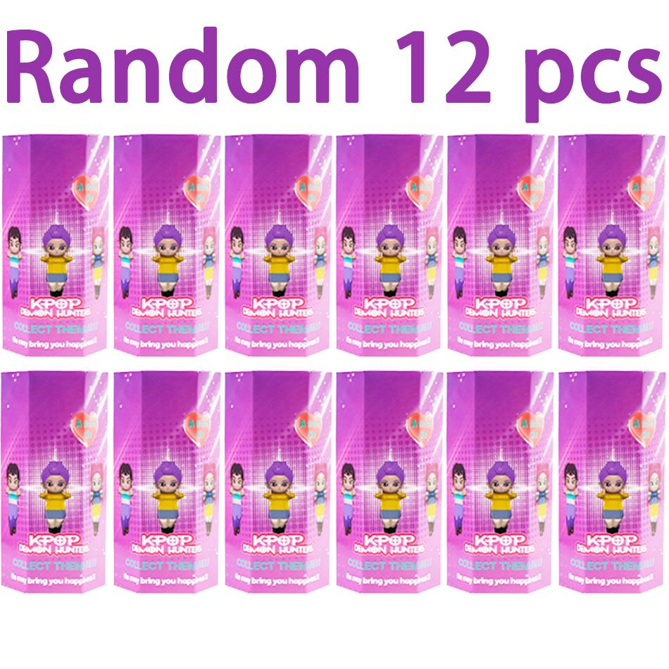 K-pop Demon Hunters Blind Box Devil Saja Collect Anime Figure Kid Party Cosplay Gaming Cartoon Huntrix Decorative Christmas Gift