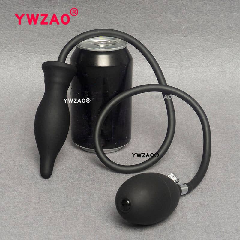 YWZAO Надувная анальная пробка Силиконовая интегрированная G35-2