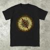 Compass Funny Adventure T-Shirt Beach  Cotton T Shirts For Men Hipster Print Tshirt Short Sleeves Y2K Funny Tops