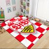Custom Name Atletico Madrid Crest Carpet Rug Customizable Soft Washable Anti-Slip Home Living Room Sofa Mats Personalized Rug. 0909221
