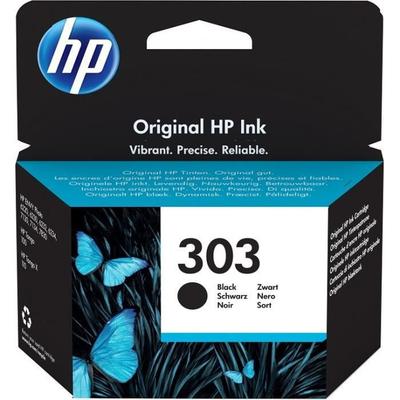 HP 303 Оригинальный черный чернильный картридж (T6N02AE) для HP Envy Photo 6220/6230/7130