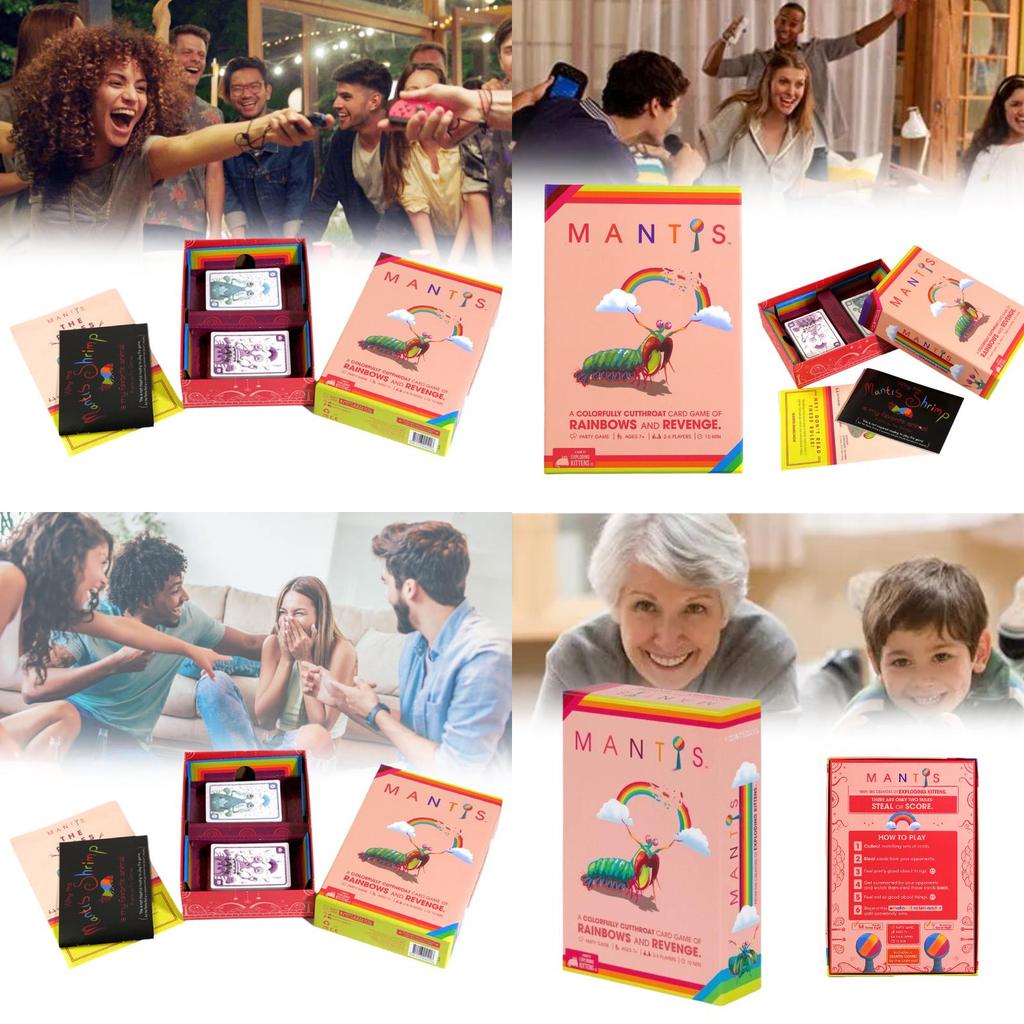 Набор карточек «Богомол: Взрывной котенок» — увлекательная семейная игра.