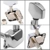6Pcs Semi-Closed Guitar String Tuning Pegs Zinc Alloy Acoustic Guitar Tuners Guitar String Tuning Keys for DIY Parts