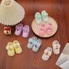1 Pair of Colorful Bow Baby Socks, Summer Thin Baby Anti Slip Floor Socks, Girls' Princess Socks, Children's Socks