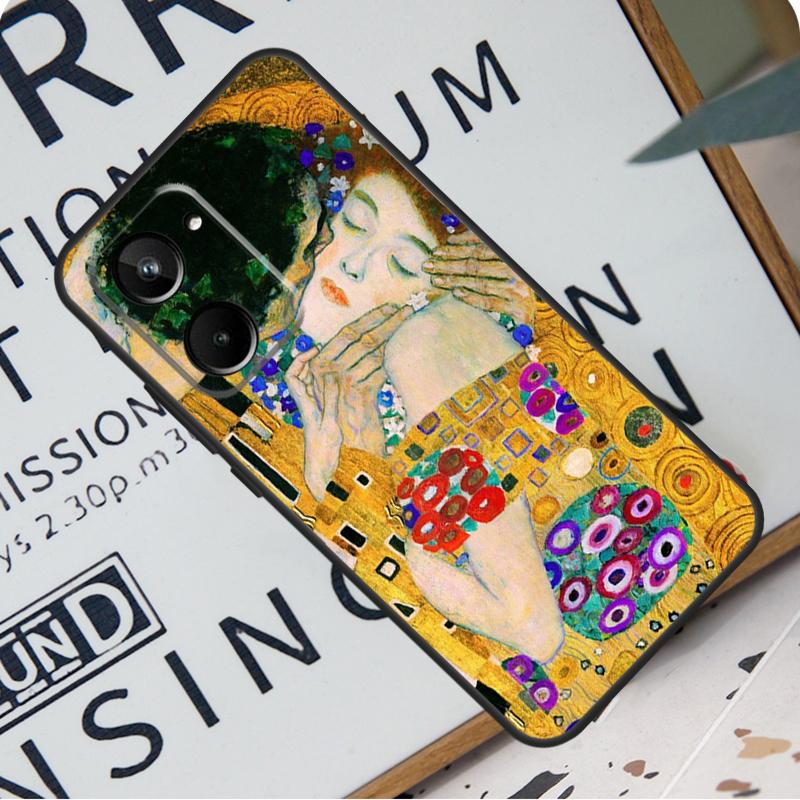 Густав Климт Чехол для Realme 12 Pro Plus 9 10 11 GT5 C51 C31 C67 C55 C53 C35 C33 C30 C21Y C25s GT Neo 6