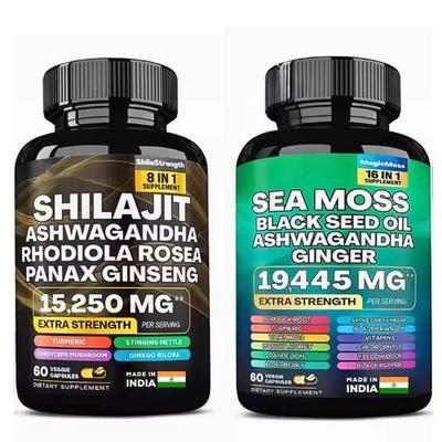 Набор Dynamic Vitality - Мультивитамины и мумие с морским мхом, США