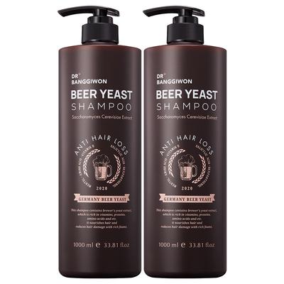 Доктор. Шампунь против выпадения волос Bang Ki-won Beer Yeast, 1 л, 2 шт.