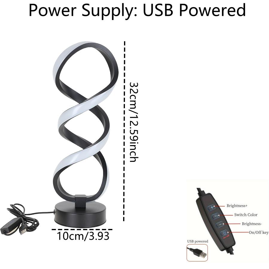 Светодиодная кованая настольная лампа на высоких ножках с плиссировкой, с USB-штекером, трехцветное бесступенчатое затемнение, прикроватная, сенсорная, креативная, для спальни, настольная лампа