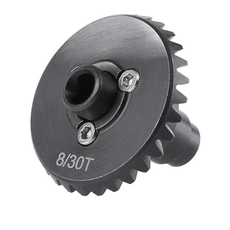 2 шт. Конические шестерни моста с винтовым зубом, металлические, для обновления деталей для SCX10 II 90047 для игрушечного автомобиля