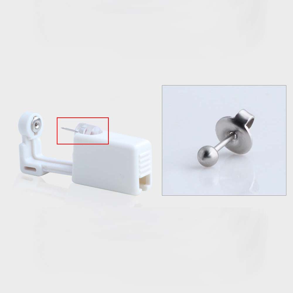 Jewelry Wear Earring Ear Stud Bezel Party Wearing Ear Device Ear Nail Tool Nose Ear Piercing Tool