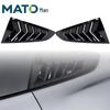 Carbon Fiber Decorative Surround for 15-23 Ford Mustang Rear and Side Window Louvers