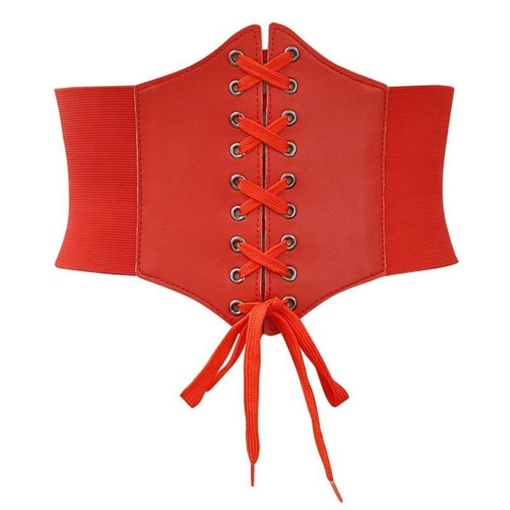 Wide Corset Waist Belt Elastic Design Waistband Strap Waist Strap  For Women Lady Girl Bridal