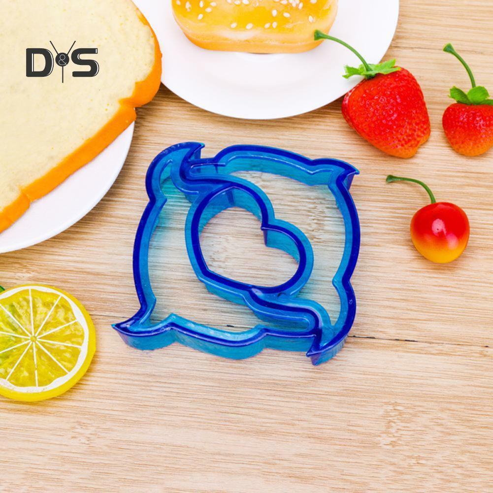 Дельфин Бабочка Звезда Форма Сэндвич Тост Торт Хлеборезка DIY Maker Плесень