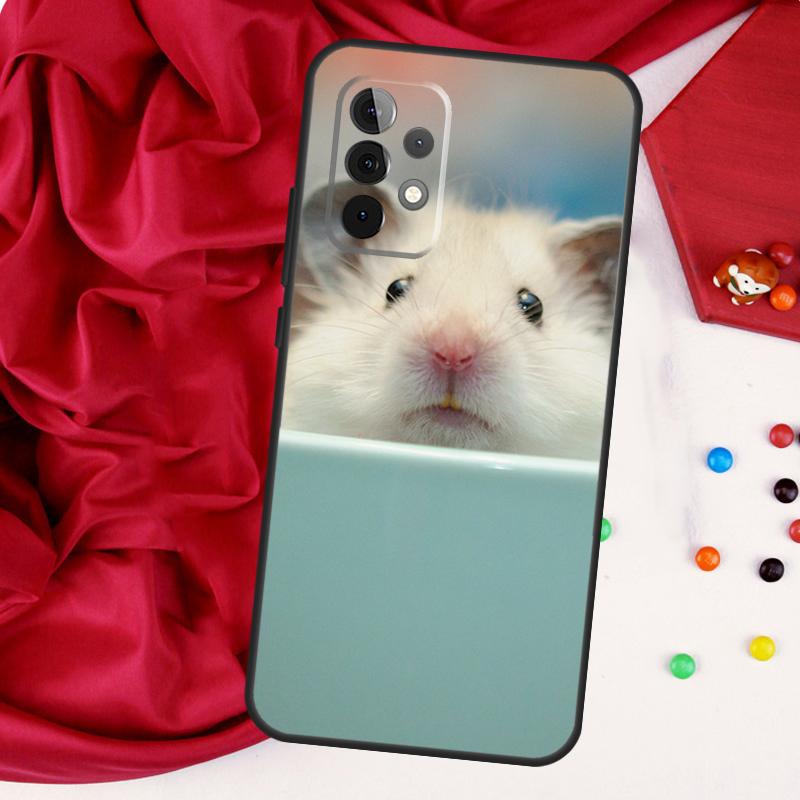 Милый Милый Питомец Хомяк Чехол Для Samsung Galaxy A54 A34 A14 A13 A23 A33 A53 A73 A12 A22 A32 A52 A51 A71 Чехол