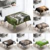 Cute Cat Tablecloth Party Restaurant Table Decoration Waterproof Rectangular Kawaii New Home Kitchen