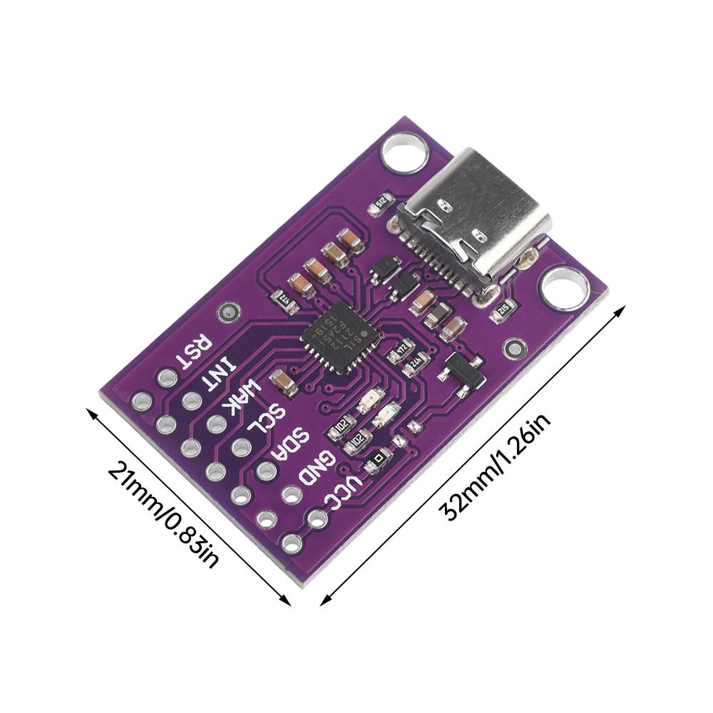 Отладочная плата CP2112 USB в SMBus I2C Модуль связи 2.0 MicroUSB 2112 Оценочный комплект для модуля датчика CCS811 для arduino