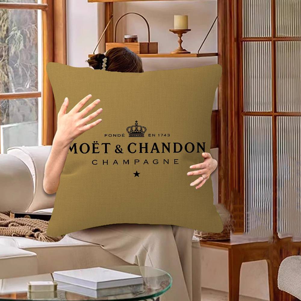 Бренд M-Moet C-Chandon роскошный Наволочка мультфильм Подарок Чехол для подушки Спальня Дом Диван Стул Сиденье Декор Наволочка
