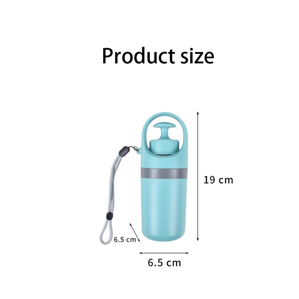 Легкий совок для сбора собачьих экскрементов, портативный совок для сбора экскрементов с встроенным дозатором мешков для экскрементов, легкий очиститель для сбора отходов домашних животных