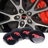 56mm 4pc Car Styling Wheel Center Hub Cap Sticker Auto Decoration Decals For Ford Mustang Shelby Edge Fiesta Mondeo Wheel hubcap