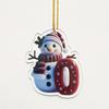 Christmas Decoration Pendant Christmas Tree Tag Theme Party Crafts Ornament