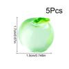 5 шт. ручной лед через ночной светильник DIY материалы ручной работы прекрасный маленький орнамент имитация яблока смола