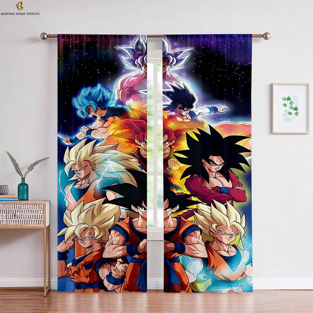 Аниме Мультяшные Шторы с Принтом Японский Стиль Общежитие для Мальчиков и Девочек Спальня Кабинет Декоративные Шторы Легко Стирать