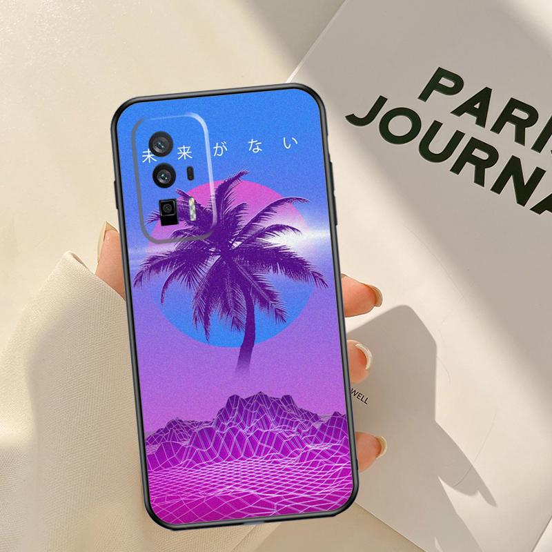 Эстетичный триповый чехол в стиле Vaporwave для Xiaomi 17 Pro Max 14T 13T 15T Pro 14 15 Ultra POCO F8 F7 F5 F6 X5 X6 X7 Pro Coque