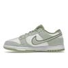 Nike Dunk Low SE Fleece - Женские кроссовки Honeydew Green Phantom Alligator DQ7579-300