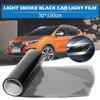 30x150cm Transparent Light Black Chameleon Car Tint Lighthouse Tail Light Headlights Fog Vinyl Smoke Film Foil Sticker Cover