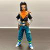 Bandai Аниме Dragon Ball Z Андроид 17 18 Фигурка Андроид 18 ПВХ Фигурки Действия Коллекционная Модель Игрушки для Детей Рождественский Подарок