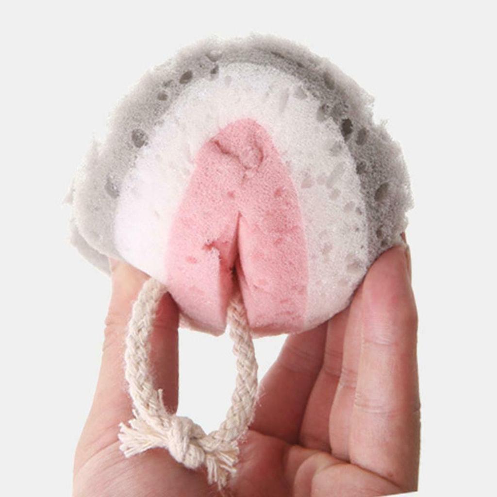 Soft Exfoliating Body Skin Bath Supplies Brush Cleaning Scrub Sponge Brush