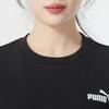 Puma Женская однотонная повседневная свободная толстовка с длинным рукавом и спущенной линией плеча