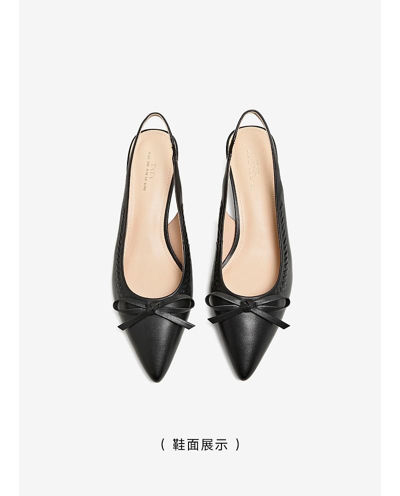 TATA/He She 2026 Summer Shopping Mall Same Style Casual Baotou Sandals Versatile Women's Shoes
