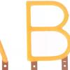 (СЛИВА)1 шт. Английская Буква Нить COB DIY Светодиодная Нить DC3V Свеча Эдисон Желтые Диоды Декорация для Вечеринки Световые Аксессуары