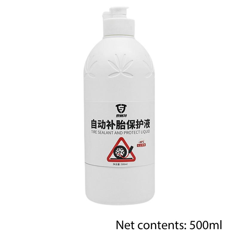 Герметик для ремонта шин, многоцелевой герметик для ремонта проколов шин, 500 мл, инструмент для ремонта велосипедных шин, устойчивый к низким температурам