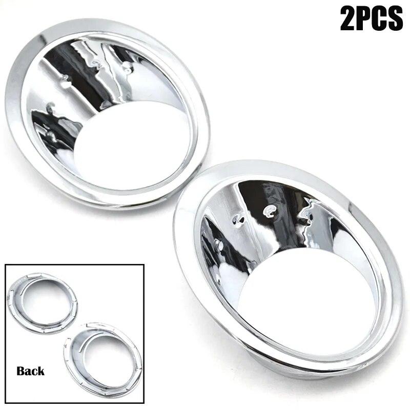 Для Nissan Qashqai/Dualis J10 2007 2008 2009 хромированная передняя противотуманная фара, крышка лампы, вставка, накладка, противотуманная фара, литье, гарнир, акцентная рамка