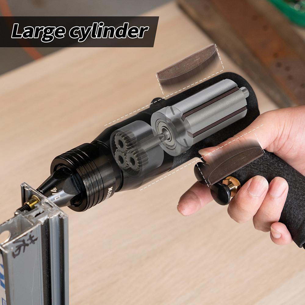 Portable Self-Lock Pneumatic Rivet Nut Guns Insert Thread Pull Setter Riveters Household Repair Power Tool