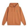 Li Ning Casual Minimalist Hooded Pullover Sweatshirt Men Tops Amber-Brown AWDV811-3