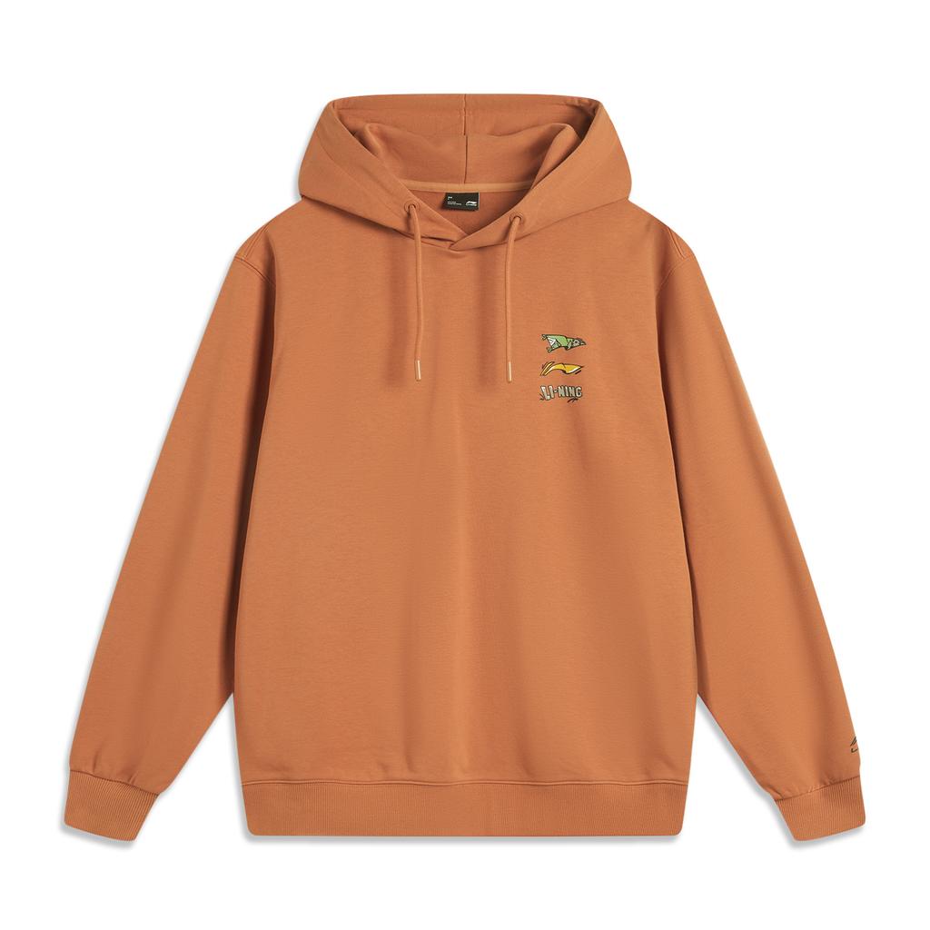 Li Ning Sports Life Collection Sweatshirt Men's Amber Brown AWDV811-3