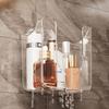 Punch-Free Suction Cup Tissue Box Transparent Face Towel Dispenser Wet Wipes Storage Box  Kitchen